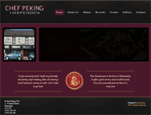 Tablet Screenshot of chefpekingharpenden.com